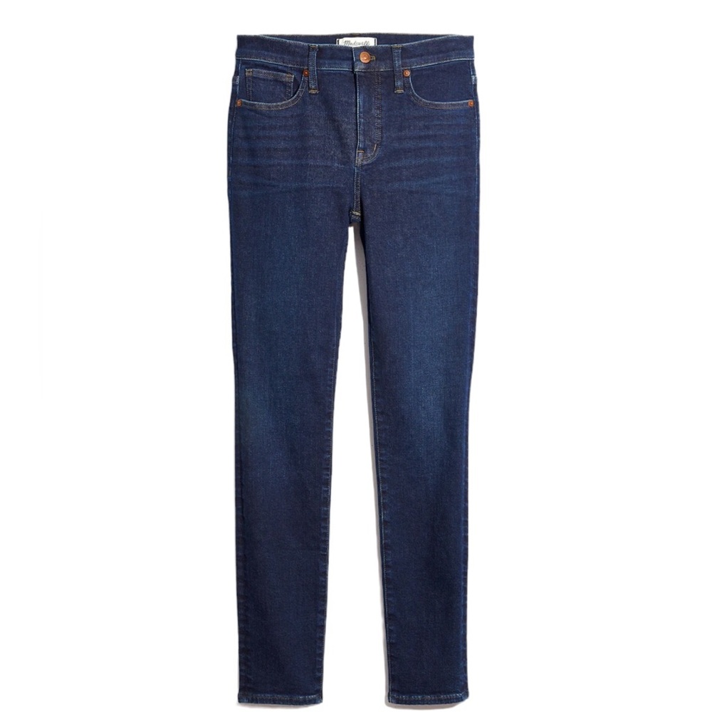 Madewell 9" Mid-Rise Skinny Jeans in Orland Wash: TENCEL™ Denim Edition Size 28